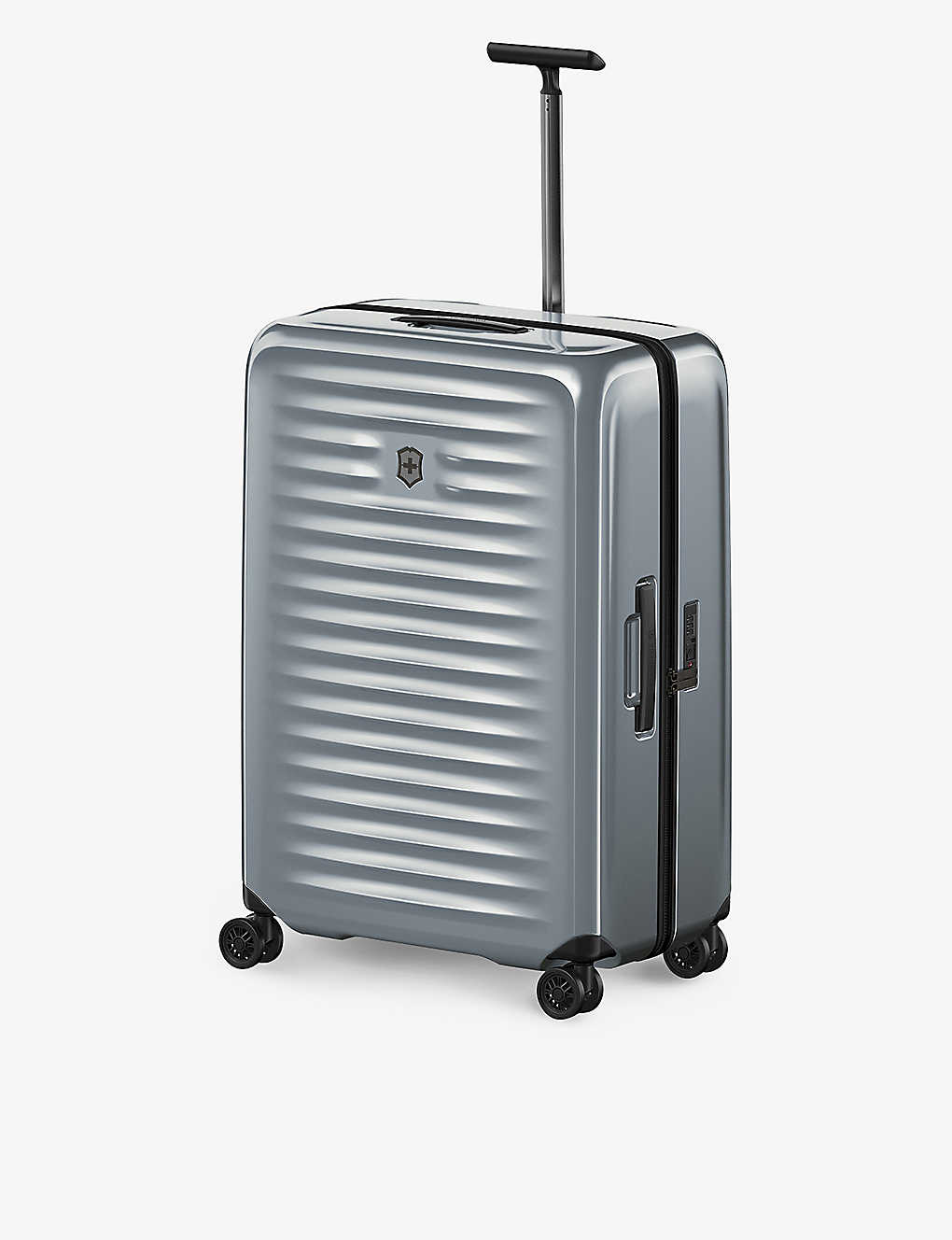 Victorinox Mens Silver Airox Large Hardside Suitcase 75cm