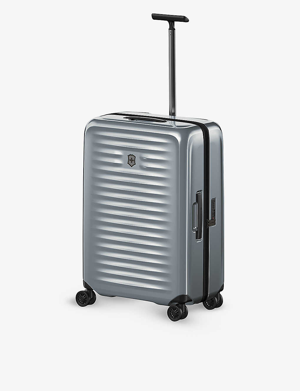 Victorinox Mens Silver Airox Medium Hardside Suitcase 69cm