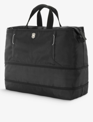 Shop Victorinox Black Werks Traveler 6.0 Xl Nylon Weekender Bag