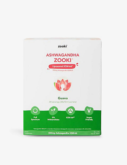 YOURZOOKI：Ashwagandha Zooki Guava 30 补充剂 袋