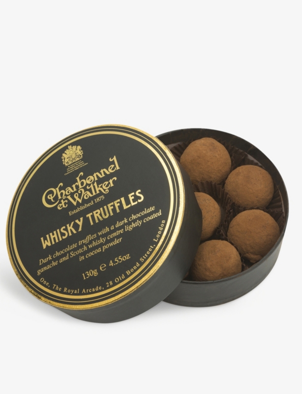 Dark chocolate whisky truffles 130g