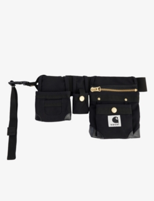 SACAI: Sacai x Carhartt WIP cotton-canvas belt bag