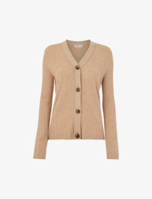 Oatmeal Cashmere Cardigan, WHISTLES