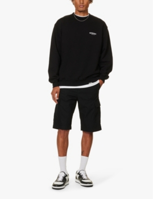 REPRESENT: Owners' Club graphic-print relaxed-fit cotton-jersey sweatshirt