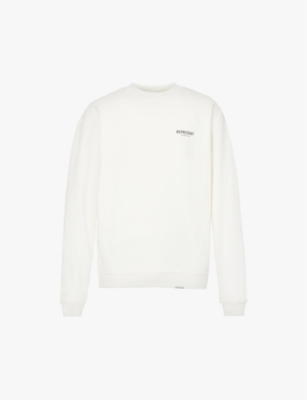 Owners' Club graphic-print relaxed-fit cotton-jersey sweatshirt