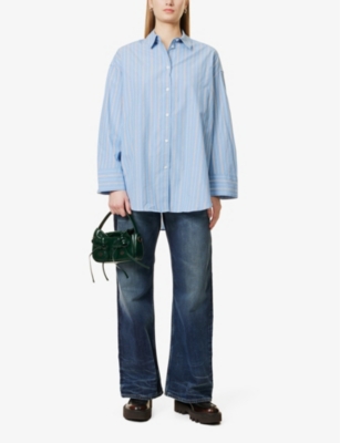 SAMSOE SAMSOE: Marika pinstripe cotton shirt