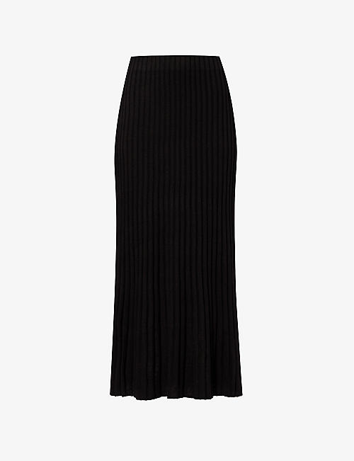 CAMILLA AND MARC: Rubi mid-rise knitted midi skirt
