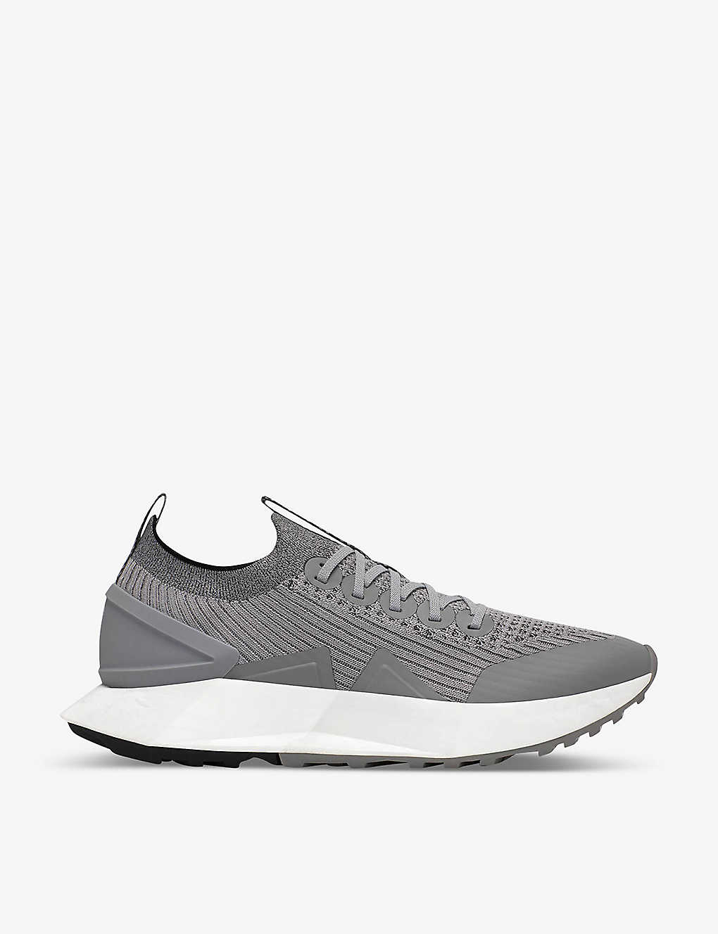 Allbirds Womens Grey Blizzard Men's Tree Flyer 2 Mesh And Tpu Low-top Trainers
