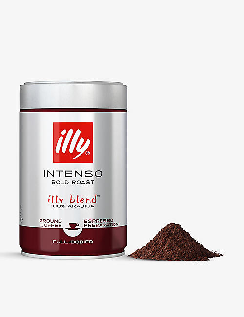 ILLY: Intenso Bold Roast 100% Arabica ground coffee 250g