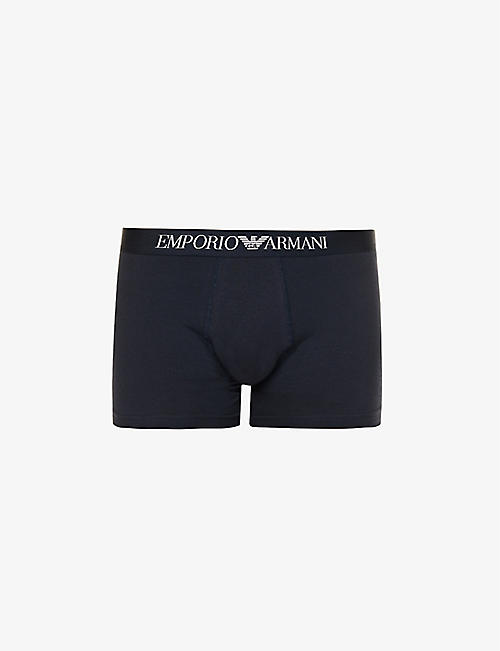 EMPORIO ARMANI: Branded stretch-cotton boxers and socks gift set