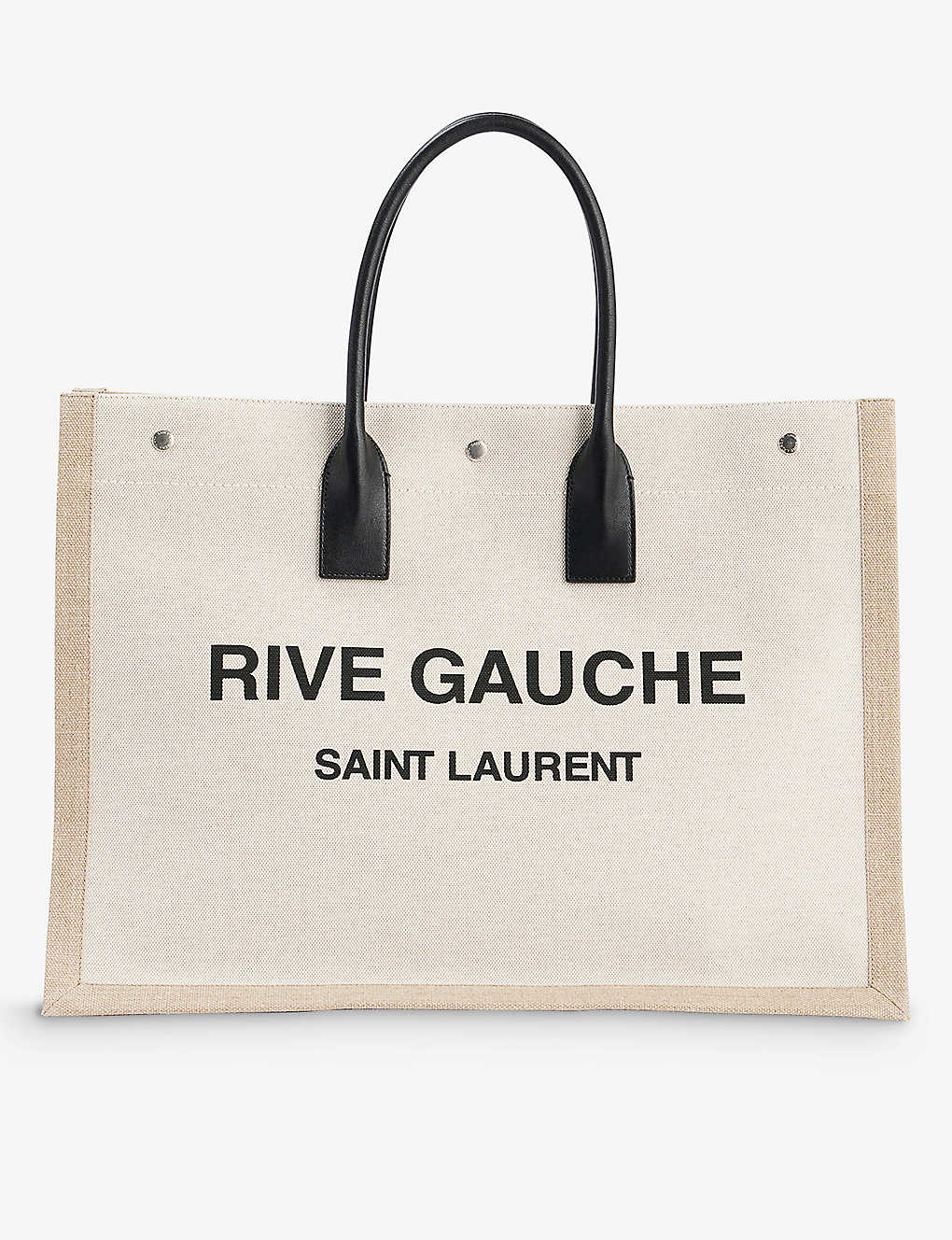 RIVE GAUCHE TOTE IN CANVAS, Saint Laurent