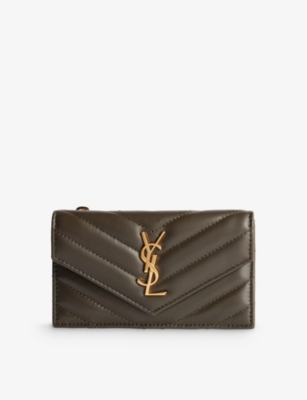 Saint Laurent Card holder with zip for Women - US