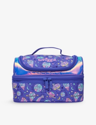 SMIGGLE: Epic Adventures Double Decker woven lunch box