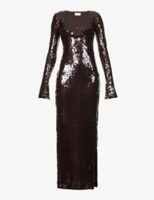 selfridges sequin dress Miss Selfridge - Sequin Embellished Midi Dress - Women - Polyester - 10 US