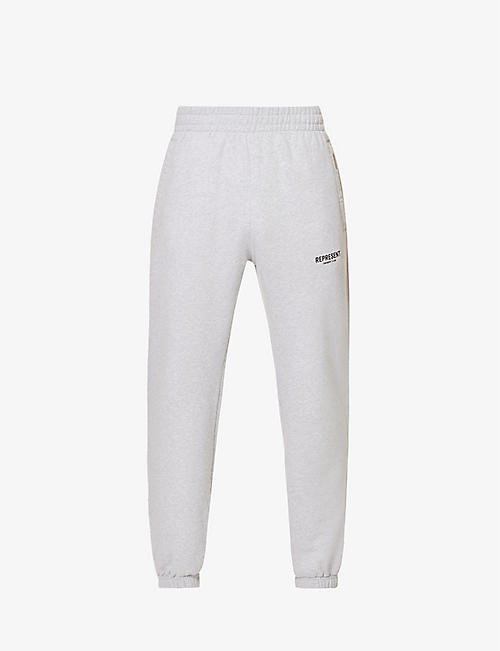 REPRESENT: Owners' Club relaxed-fit cotton-jersey jogging bottoms