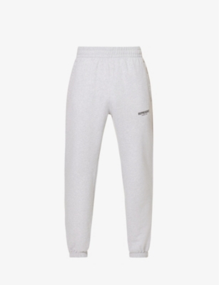 Represent Owners' Club Relaxed-fit Cotton-jersey Jogging Bottoms In Grey