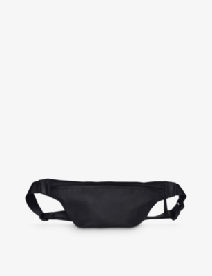 RAINS: Adjustable-strap coated-shell bum bag