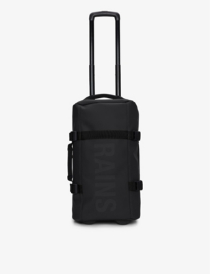 Shop Rains 01 Black Texel Coated-shell Cabin Bag