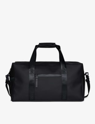 Rains Mens 01 Black Trail Shell Gym Bag In 01 Black
