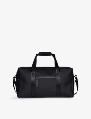 Rains Trail Shell Gym Bag In Black