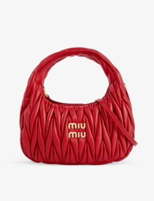 Miu Miu Spirit Logo Patch Bag