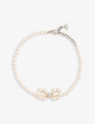 Vivienne westwood store pearl necklace selfridges