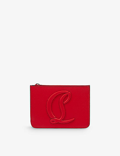 CHRISTIAN LOUBOUTIN: By My Side leather card holder