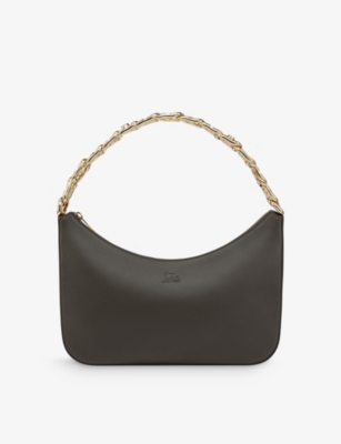 CHRISTIAN LOUBOUTIN CHRISTIAN LOUBOUTIN WOMEN'S ROCKET LOUBILA CHAIN LARGE LEATHER SHOULDER BAG