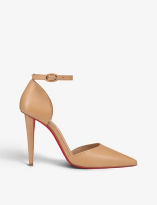 Rent Buy Christian Louboutin Peep Toe Stiletto Pumps