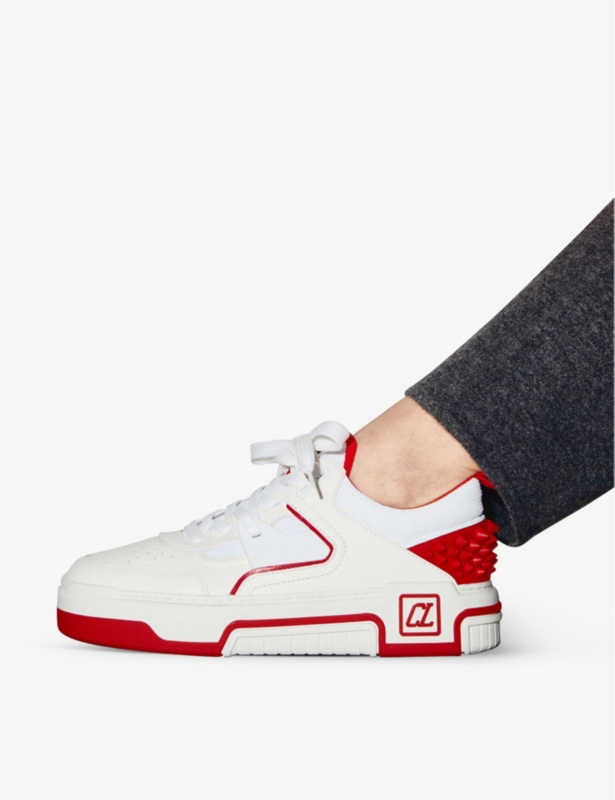 Women's Astroloubi studded leather low-top trainers