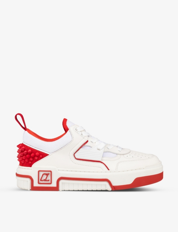 Women's Astroloubi studded leather low-top trainers