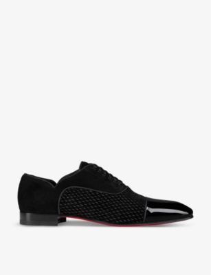 Christian Louboutin Men's Greghost Patent Leather Loafers