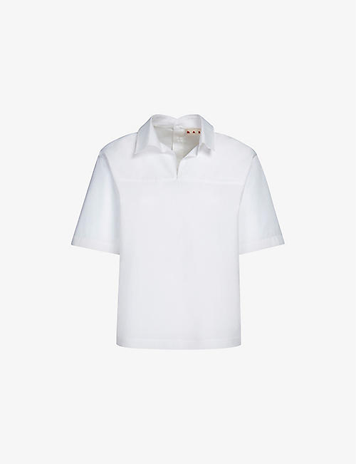 MARNI: Marni regular-fit short-sleeve cotton shirt
