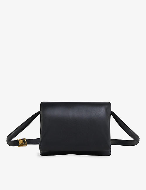 MARNI: Prisma small leather shoulder bag