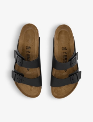 BIRKENSTOCK: Arizona double-strap leather sandals