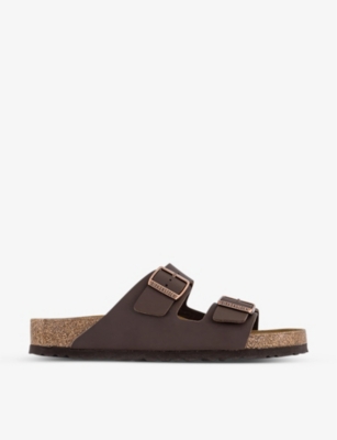 BIRKENSTOCK: Arizona double-strap leather sandals