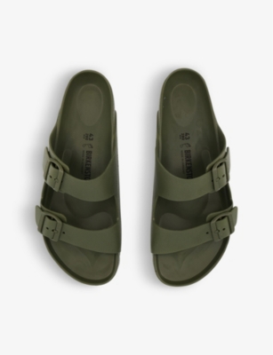 BIRKENSTOCK: Arizona double-strap leather sandals