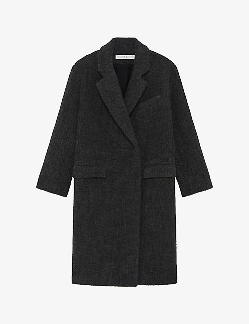 IRO: Gonira notched-lapel woven coat