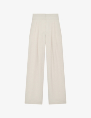 Iro Jeon High Rise Wide-leg Pants In Ecr01