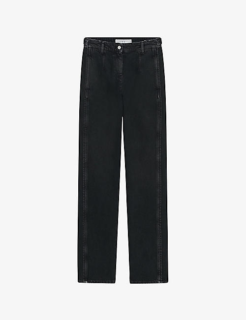 IRO: Ceaumar straight-leg mid-rise jeans