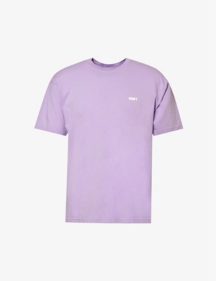 OBEY: Graphic-print regular-fit cotton-jersey T-shirt