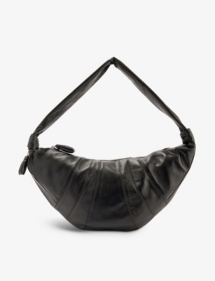 LEMAIRE: Crossant large leather cross-body bag