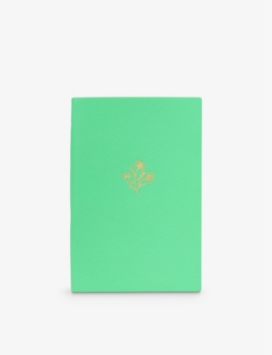SMYTHSON - Notes Chelsea leather notebook 16.7cm x 11.2cm