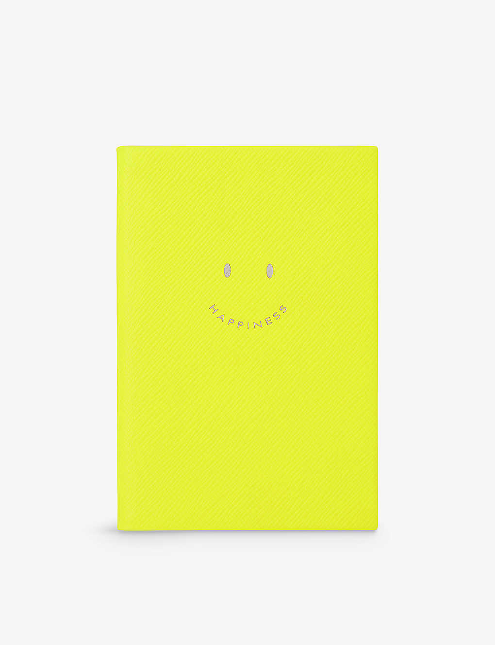 Smythson Leather Chelsea Happiness Notebook - Yellow - One Size