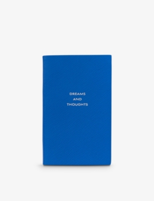 SMYTHSON Panama Soho Cross-Grain Leather Notebook for Men