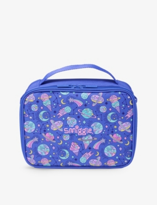 SMIGGLE: Epic Adventures Oblong Attach woven lunch box