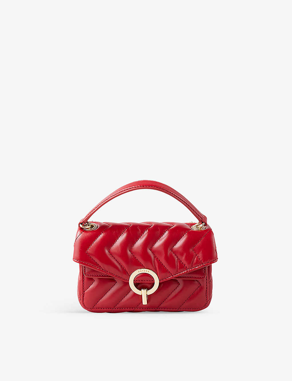 Sandro Rouges Yza Nano Quilted-leather Shoulder Bag