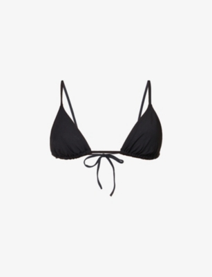 ERES ERES WOMENS NOIR MOUNA TRIANGLE BIKINI TOP,69301057