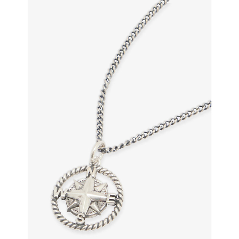 Shop Serge Denimes Journey Sterling-silver Pendant Necklace