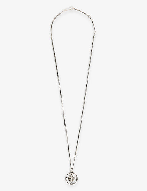 SERGE DENIMES: Journey sterling-silver pendant necklace
